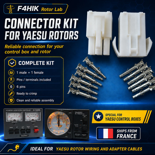 Pin male female connector - 6,